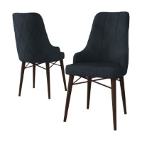 Set scaune Hanah Home Neta Anthracite Brown imaginea #2 — magazin online Desire.md