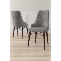 Set scaune Hanah Home Neta Grey Brown