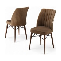 Set scaune Hanah Home Nuna Brown imaginea #2 — magazin online Desire.md