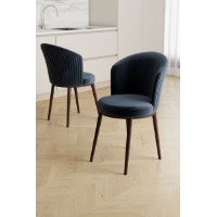Set scaune Hanah Home Risa Anthracite Brown