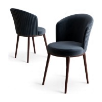 Set scaune Hanah Home Risa Anthracite Brown imaginea #2 — magazin online Desire.md