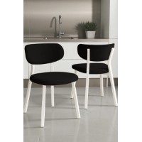 Set scaune Hanah Home Toldy Black White