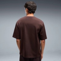 Tricou bărbătesc Puma Essentials Boxy Relaxed Chocolate Fondue, s.M imaginea #3 — magazin online Desire.md