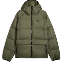 Geacă pentru bărbați Puma Hooded Down Puffer M Moss Veil, s.L