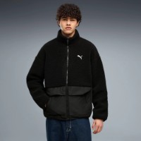 Geacă pentru bărbați Puma Hybrid Re:Fibre Sherpa Puma Black, s.XL imaginea #2 — magazin online Desire.md