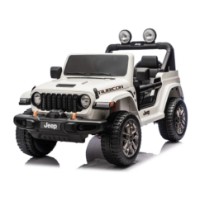 Mașinuța electrica Dake Jeep Wrangler Rubicon White (JWR556/2)