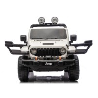Mașinuța electrica Dake Jeep Wrangler Rubicon White (JWR556/2) imaginea #3 — magazin online Desire.md