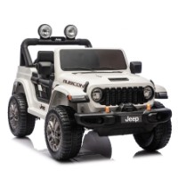 Mașinuța electrica Dake Jeep Wrangler Rubicon White (JWR556/2) imaginea #6 — magazin online Desire.md