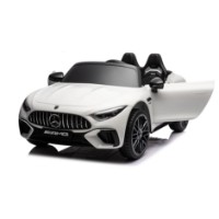 Mașinuța electrica Dake Mercedes Benz White (SL63/1) imaginea #2 — magazin online Desire.md