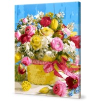 Tablou pe numere Art Gallery Premium Buchet însorit 30x40cm (EX7461)
