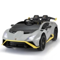 Mașinuța electrica Caider Lamborghini Grey (JMB555) imaginea #4 — magazin online Desire.md