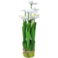 Floare decorativă Casa Masa Orchidei 35 cm White (DK25435WH)