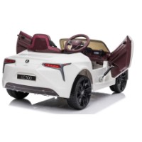 Mașinuța electrica Jiajia Lexus White (JE1618/3) imaginea #4 — magazin online Desire.md