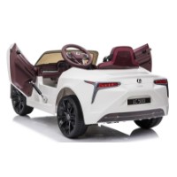 Mașinuța electrica Jiajia Lexus White (JE1618/3) imaginea #7 — magazin online Desire.md