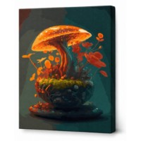Tablou pe numere Art Gallery Premium Micro ciuperci 40x50cm (GX46768)