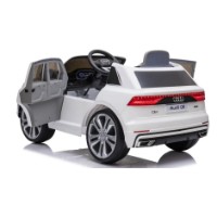 Mașinuța electrica Jiajia Audi Q8 White (JJ2066/1) imaginea #4 — magazin online Desire.md