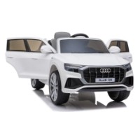 Mașinuța electrica Jiajia Audi Q8 White (JJ2066/1) imaginea #5 — magazin online Desire.md