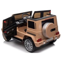 Mașinuța electrica Little Mercedes Benz Beige (MX627/3) imaginea #8 — magazin online Desire.md