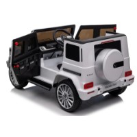Mașinuța electrica Little Mercedes Benz White (MX627/2) imaginea #2 — magazin online Desire.md