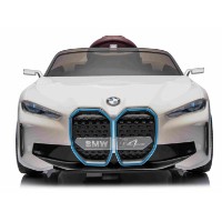 Mașinuța electrica Jiajia BMW i4 White (JE1009/1) imaginea #5 — magazin online Desire.md