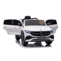 Mașinuța electrica Little Mercedes Benz White (MX625/1) imaginea #8 — magazin online Desire.md