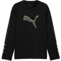 Hanorac barbat Puma Sport Street Relaxed Graphic Puma Black, s.M