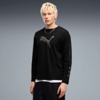 Hanorac barbat Puma Sport Street Relaxed Graphic Puma Black, s.M imaginea #2 — magazin online Desire.md