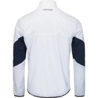 Мужская ветровка Head Club 22 Jacket Men S White/Dark Blue фото №2 — интернет-магазин Desire.md