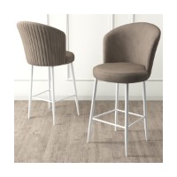 Set scaune de bar Hanah Home Fora Cappuccino White imaginea #2 — magazin online Desire.md