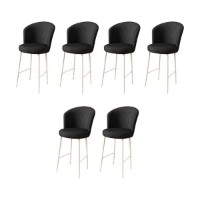 Set scaune de bar Hanah Home Fora Black White