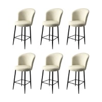 Set scaune de bar Hanah Home Alte Cream Black