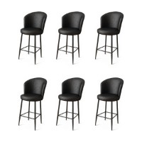 Set scaune de bar Hanah Home Uras Black