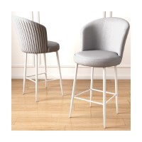 Set scaune de bar Hanah Home Uras Grey White imaginea #2 — magazin online Desire.md