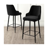 Set scaune de bar Hanah Home Enox Black imaginea #2 — magazin online Desire.md