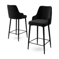 Set scaune de bar Hanah Home Enox Black imaginea #3 — magazin online Desire.md