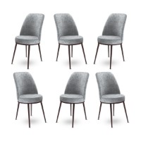 Set scaune Hanah Home Dexa Grey Brown