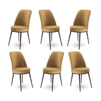 Set scaune Hanah Home Dexa Cappuccino Brown