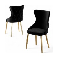 Set scaune Hanah Home Alpa Black Gold imaginea #2 — magazin online Desire.md