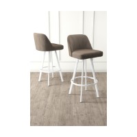 Set scaune de bar Hanah Home Atex Cappuccino White