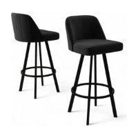 Set scaune de bar Hanah Home Atex Black imaginea #2 — magazin online Desire.md