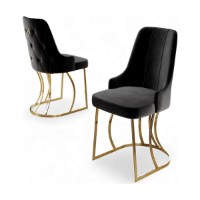 Set scaune Hanah Home Puva Black Gold imaginea #2 — magazin online Desire.md