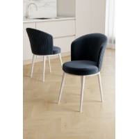 Set scaune Hanah Home Risa Anthracite White
