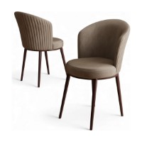 Set scaune Hanah Home Risa Cappuccino Brown imaginea #2 — magazin online Desire.md