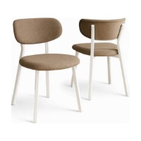 Set scaune Hanah Home Toldy Cappuccino White imaginea #2 — magazin online Desire.md