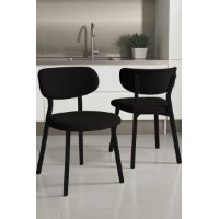 Set scaune Hanah Home Toldy Black