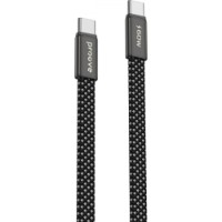 Cablu USB Proove AirLine 60w Type-C to Type-C 1m Black (CCAI60002201)