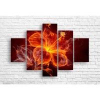Картина ArtDesign Fire Flower 115х81cm (A-10008)