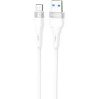 Cablu USB Proove Light Silicone Plus 3A USB to Type-C 1m White (CCLS15001202)