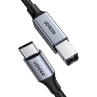 USB Кабель Ugreen USB-C to USB-B 2m Black (80807)