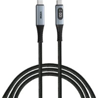 Cablu USB Verbatim USB-C to USB-C 100W 120cm Black (31848)